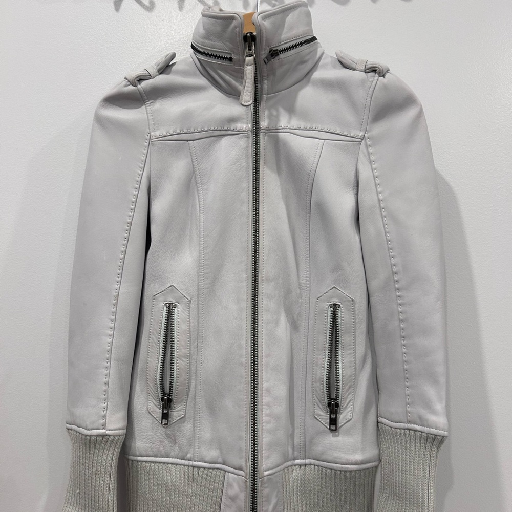 Mackage for Aritzia leather jacket